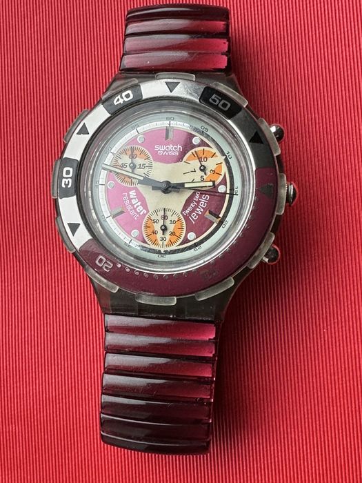 Ceas Swatch aqua chrono ,, Slammer’’