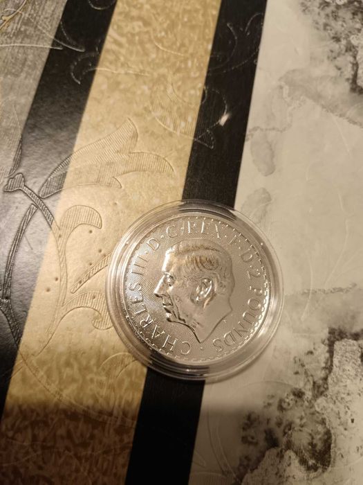 Сребърни монети 1 оz 999 Кругерранд Британия Кленов лист