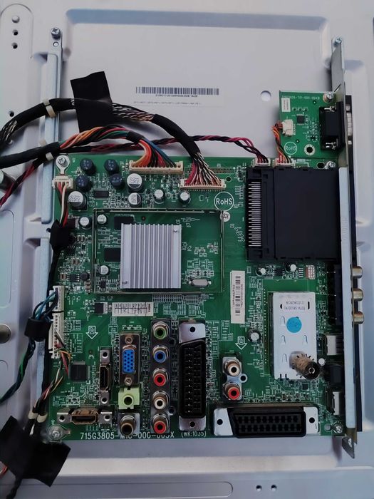 Основна и захранваща платки за телевизор Шарп Акуос