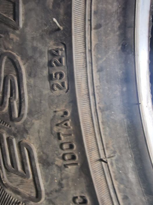 Anvelopă 255/70R18 marca Bridgestone, DOT 2024 ,9 mm ,M +S