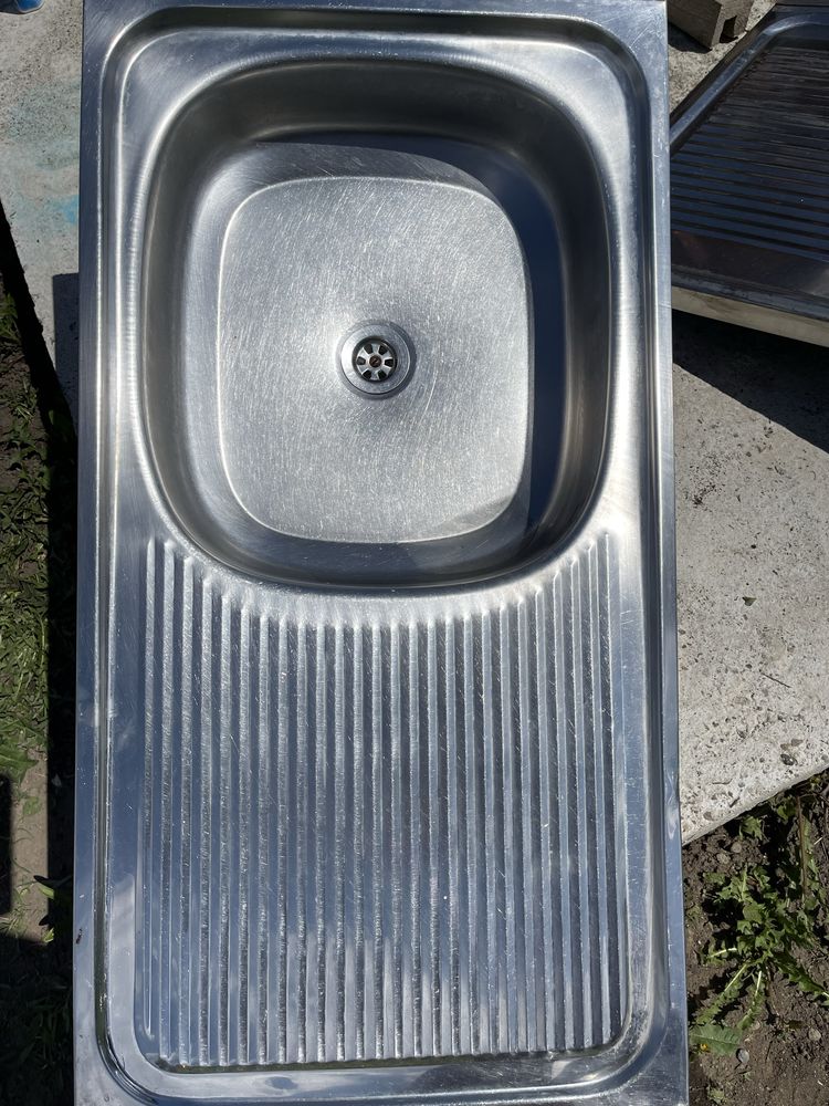 Chiuveta inox 85x45