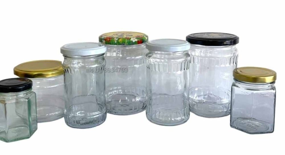 Буркани Омния и други малки и големи буркани с винт