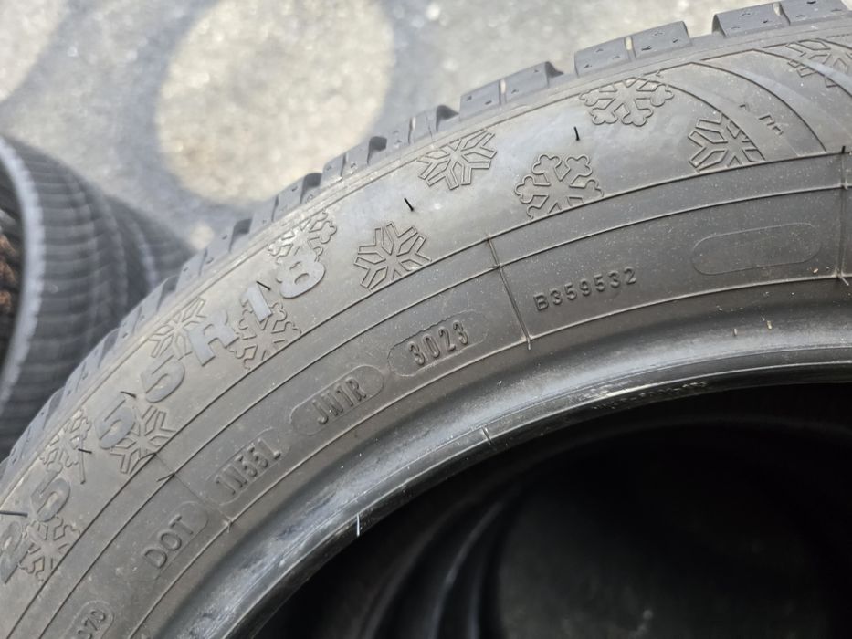 4x 225/55/18 M+S DUNLOP 2023 Stare excelentă