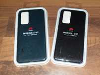 Husa silicon originala Huawei P40 PU Car Case P 40