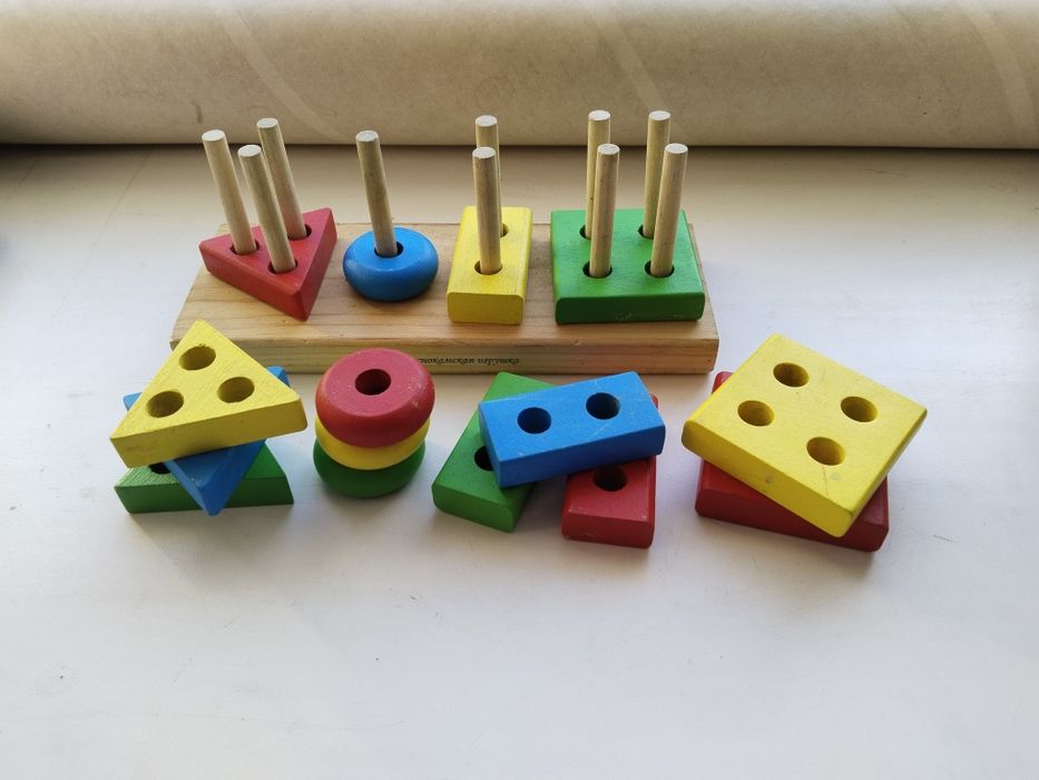 Детские кубики для строительства и конструктор