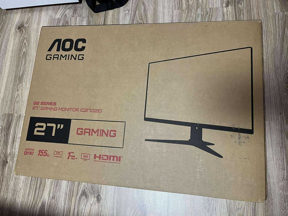 Продавам: гейминг монитор AOC C27G2ZU VA 240hz 27" 1080p