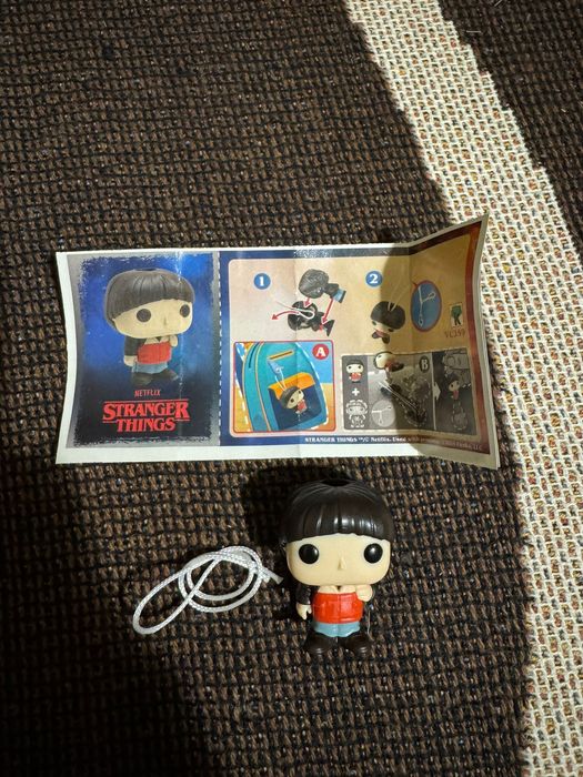 Фигурка Stranger Things/Kinder Will, real world