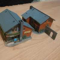 Lot de 2 Case in serie - Made in Germany - scara H0 - Diorama