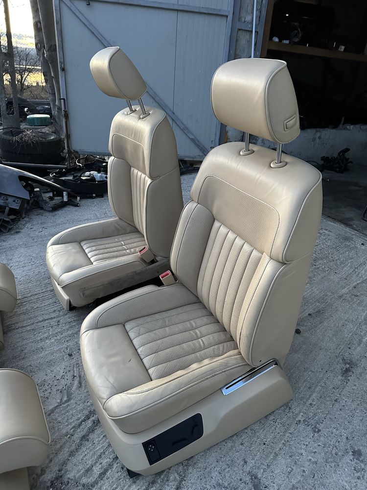 Interior piele VW Phaeton 2002-2016, Scaune / Banchete