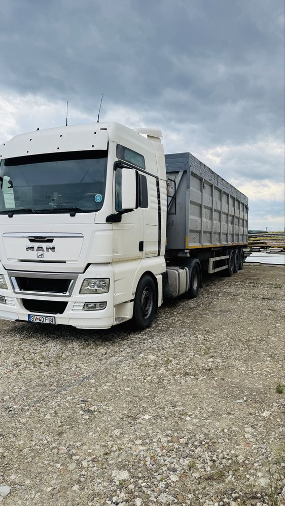 Vand MAN TGX 2012 ansablu pentru ceriale sau fier