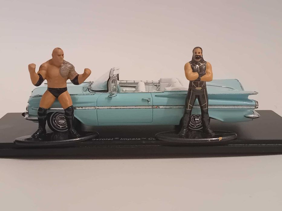 1:43 figure WWE, The Rock diorama JADA фигурки за диорама