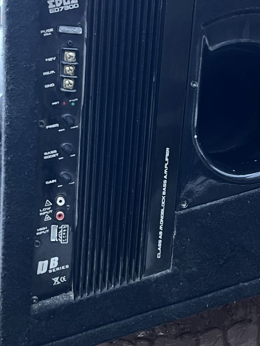 Subwoofer auto EDGE EDB12TA-E0 – 1800W