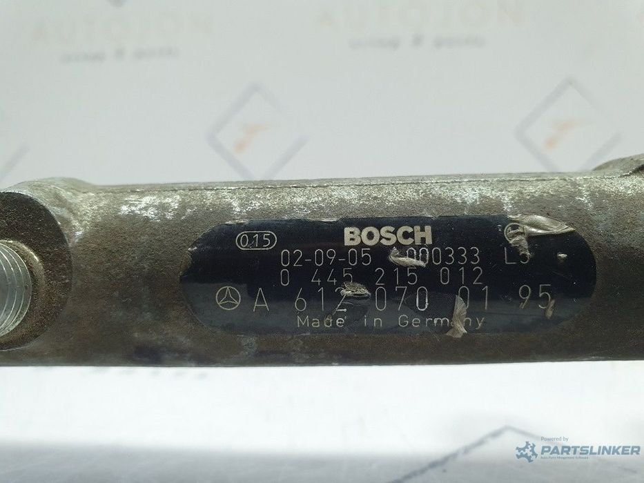 Rampa injectoare MERCEDES-BENZ E-CLASS W211 2002 - 2009 2.1 E 220 CDI OM 646.821 BOSCH 0445215012  A6120700195