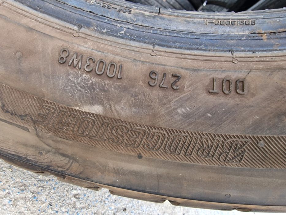 Anvelope 285/45R20 marca Bridgestone, DOT 2023