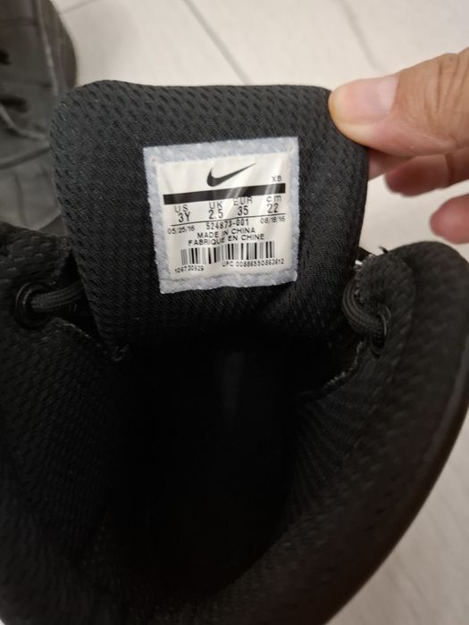 Ghete piele nike marimea 35 23 cm