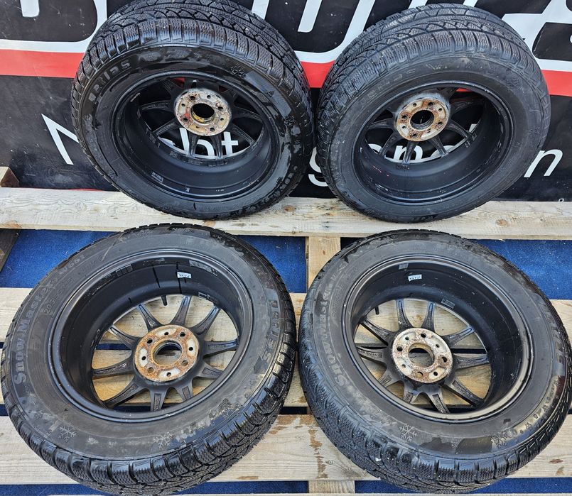 JanteAliaj 15”4x108 Audi80-B4/90,FordFocus/Fiesta+Cauciucuri 205-55-15