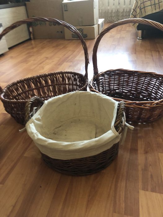 Продам плетенные корзины