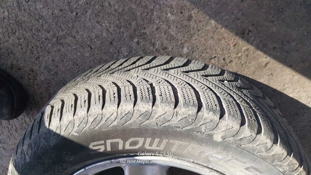 Гуми със джанти вектра Б