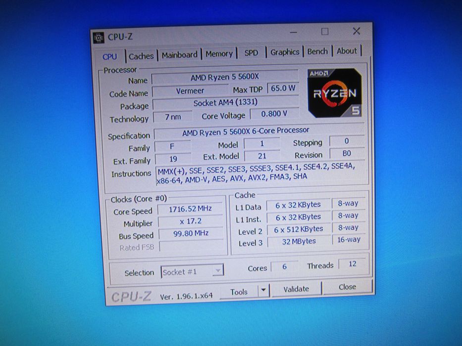 Гейм R5 5600X, 32GB DDR4,  Asus RTX3070,  512GB NVMe,  1TВ HD гаранция