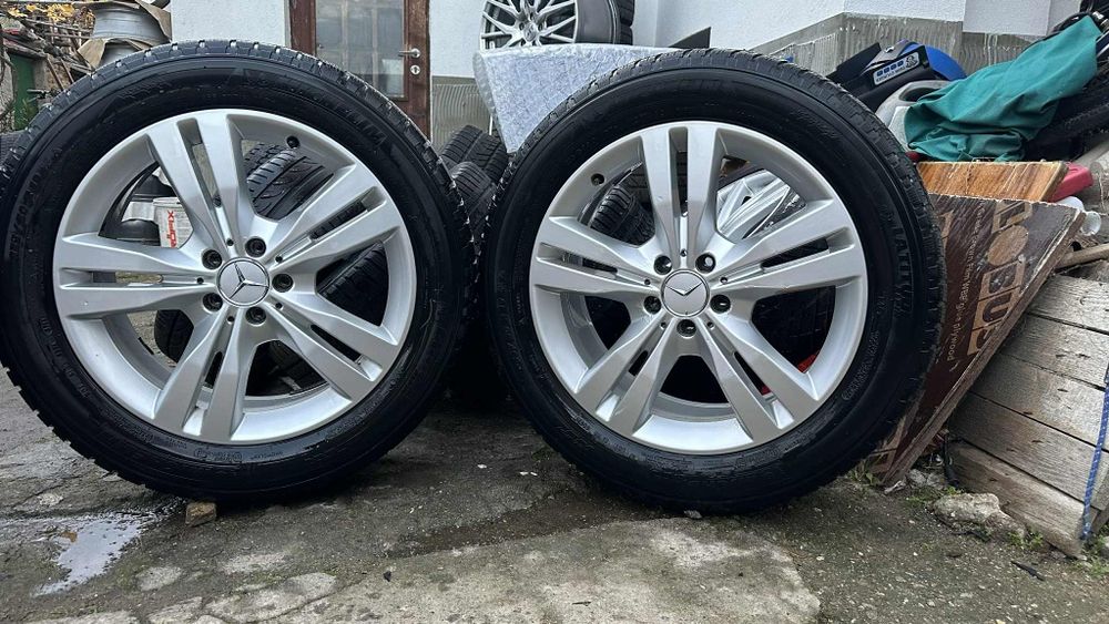 Джанти с зимни гуми за мерцедес 19