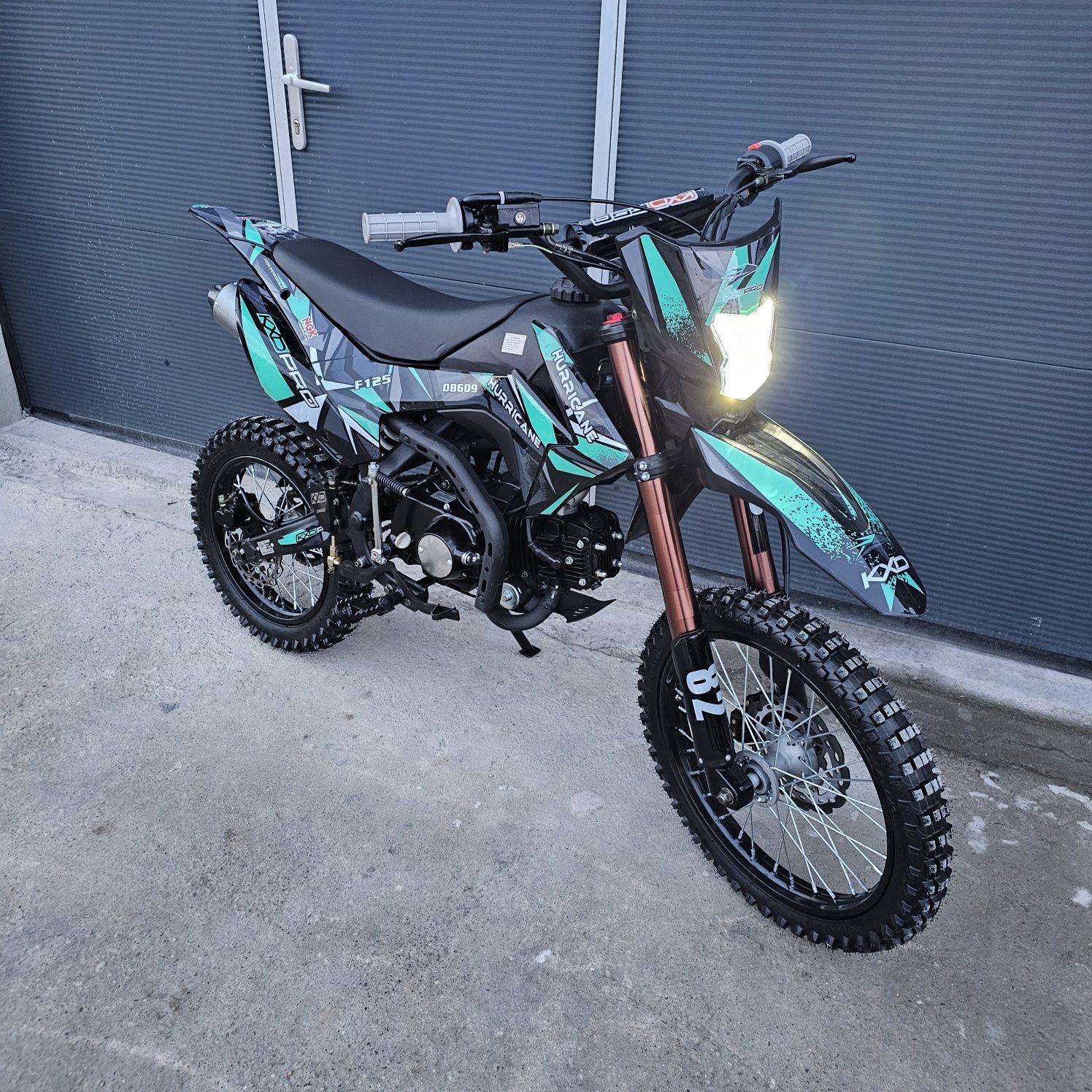 Motocross Cross KXD 125cc Hurricane Turkis