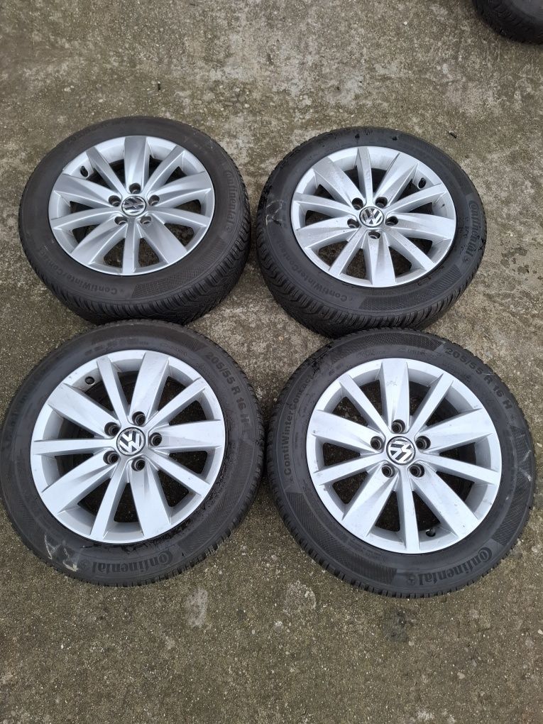 Jante aliaj 16 inch originale VW Perugia 5x112 Passat Golf Touran
