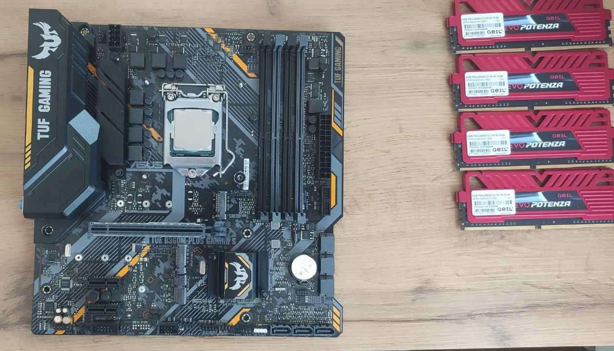 Комплектующие в сборе i5-9400/ 16Gb DDR 4/ GTX 1070 (почти готовый ПК)