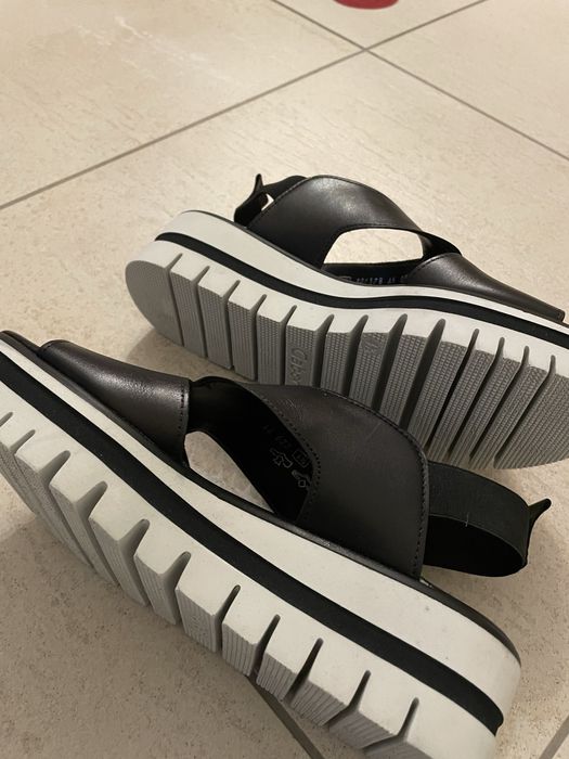 Sandale Gabor, piele, 37 ( 4 1/2), noi