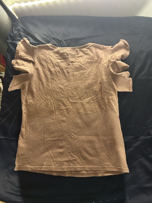 Бежова елегантна тениска
