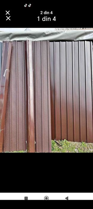 Tablă cutată colorată livrăm toată țara oferim transport gratuit la ce