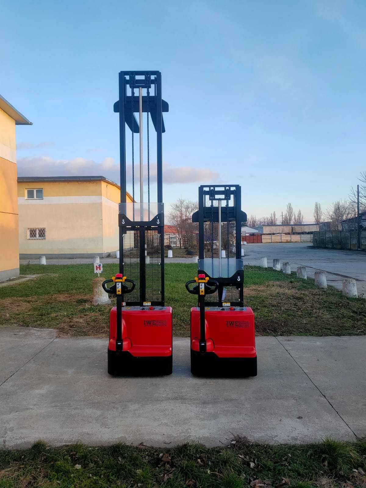 Liza / transpalet electric cu catarg WS15H 1500KG/2000MM