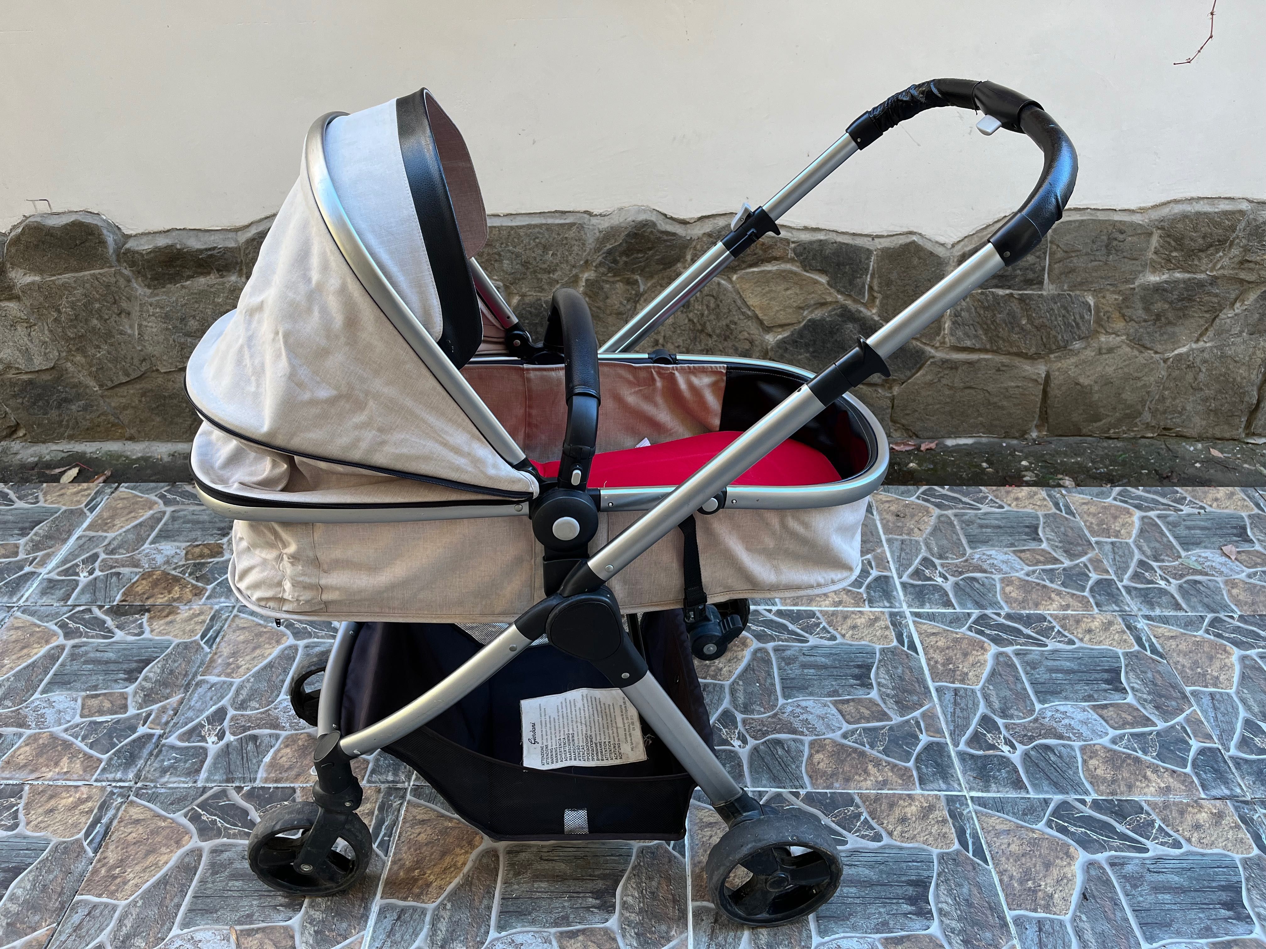 Бебешка количка трио Giordani 3в1
