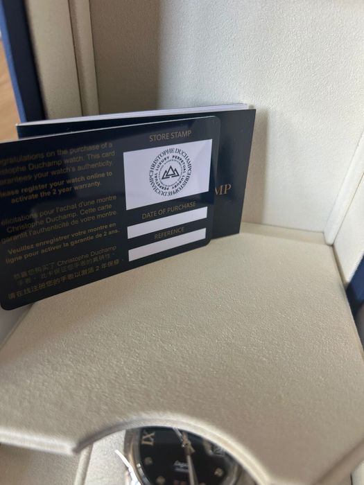 Ceas Christophe Duchamp Lugano