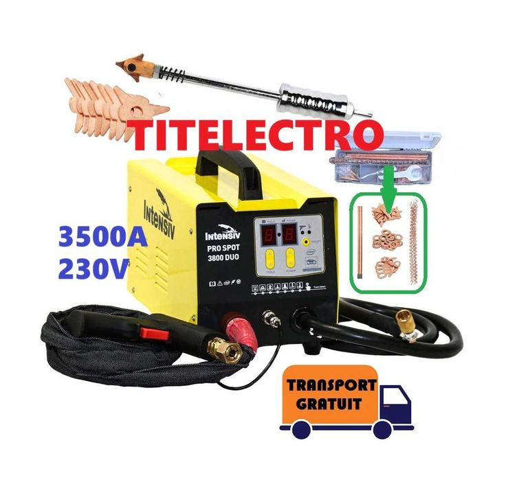 Aparat de tras indreptat tabla PRO SPOT 3800 DUO INTENSIV + stelute