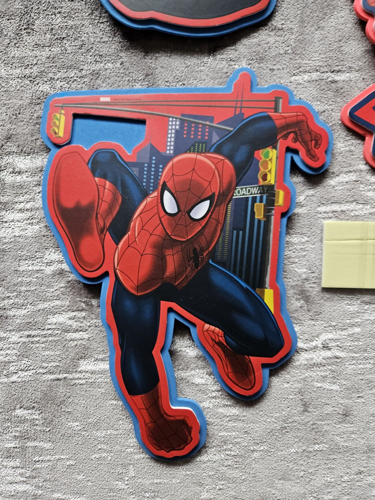 -70% намаление!!! 3 броя Spiderman Спайдермен 3D  окраса за детска ста