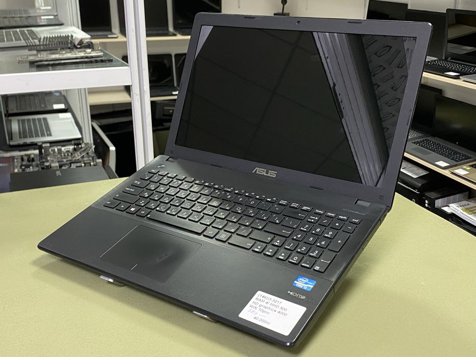 ASUS i3-3217U / 4GB / 500GB HDD. Работает строго от сети.