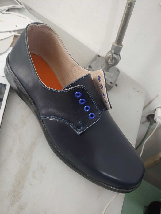 Туфли на осень 49 размер. Из натуральной кожи