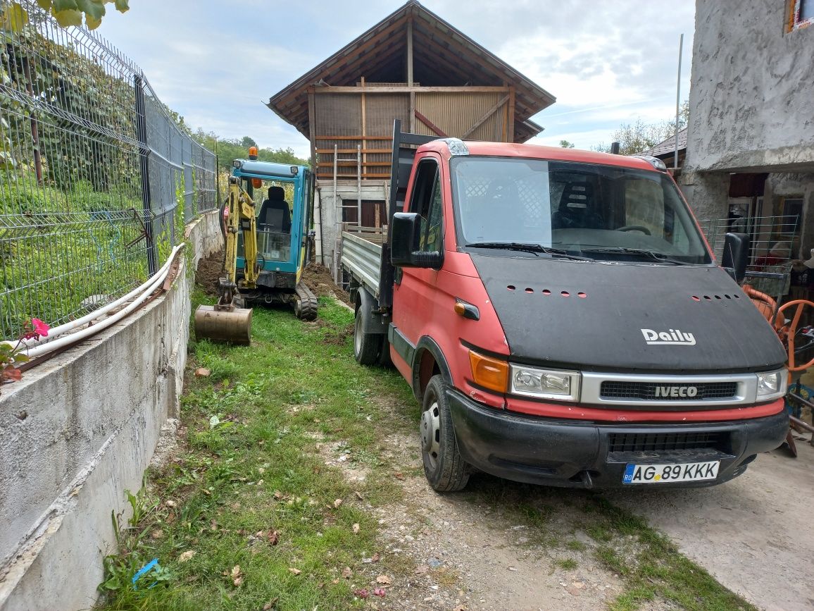 Autoutilitara Iveco Daily, 3,5 tone, platforma basculabila