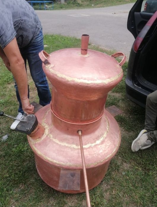 Cazane de tuica din cupru