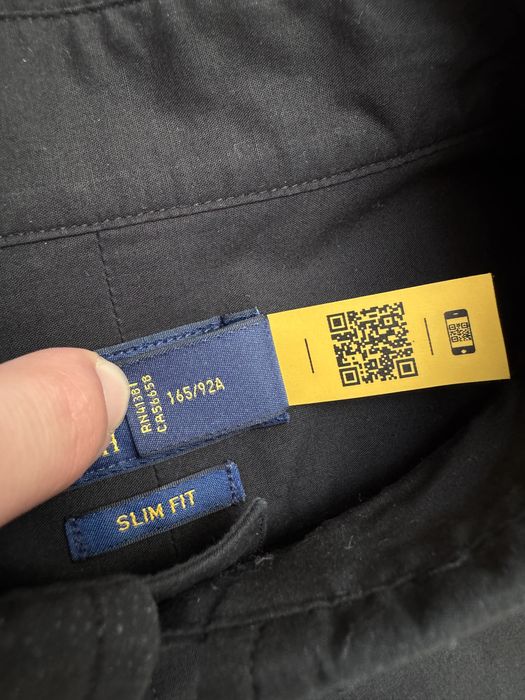 Мъжко! Чисто нова оригинална риза Ralph Lauren Bsr Slim Fit
