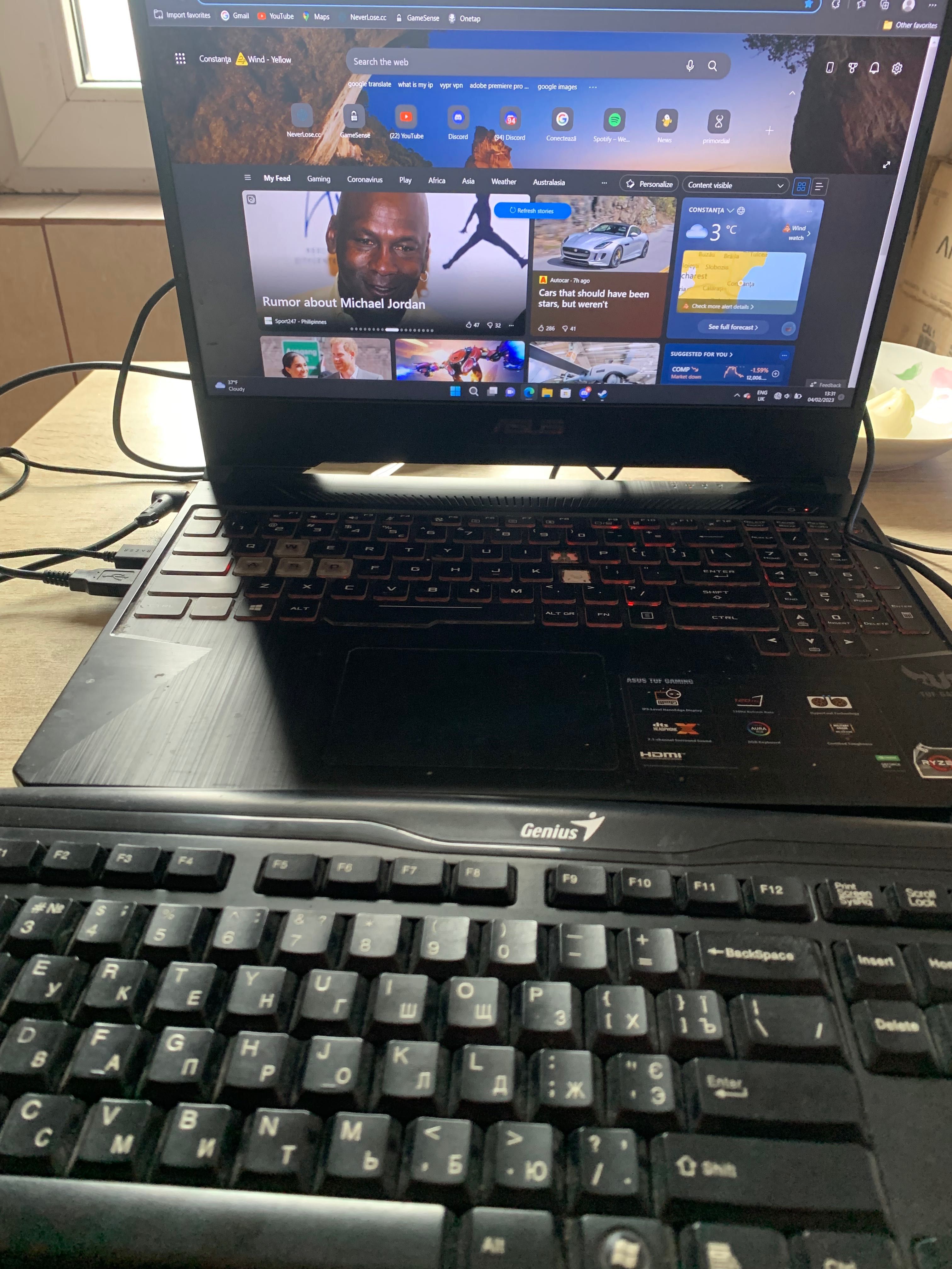 Laptop gaming fx505dt