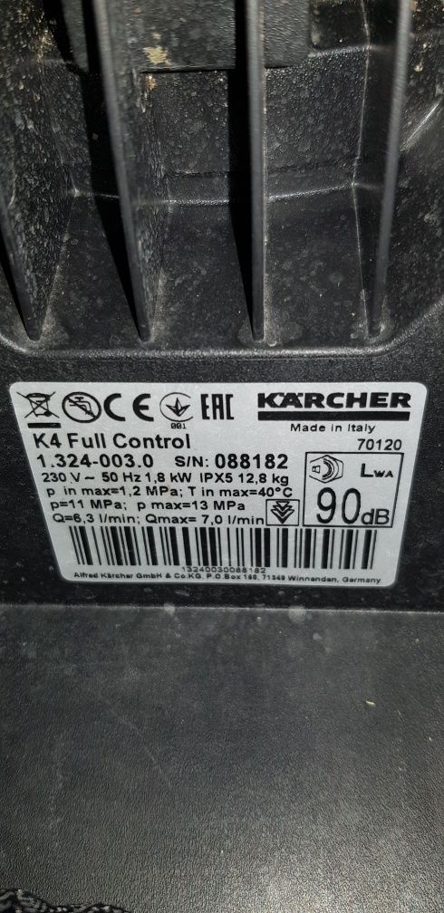 Karcher k4 ful control