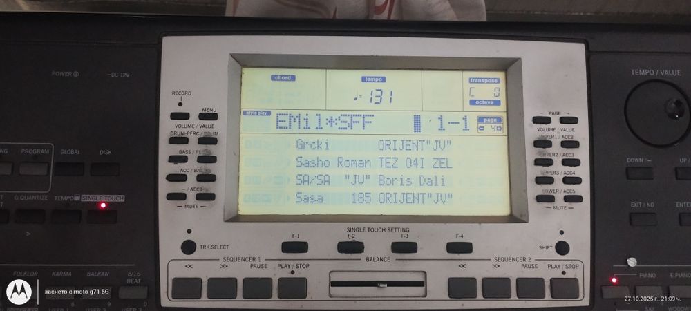 Korg pa 55 корг па 55