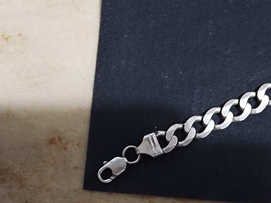 Brățară argint bărbați, marcată 925
