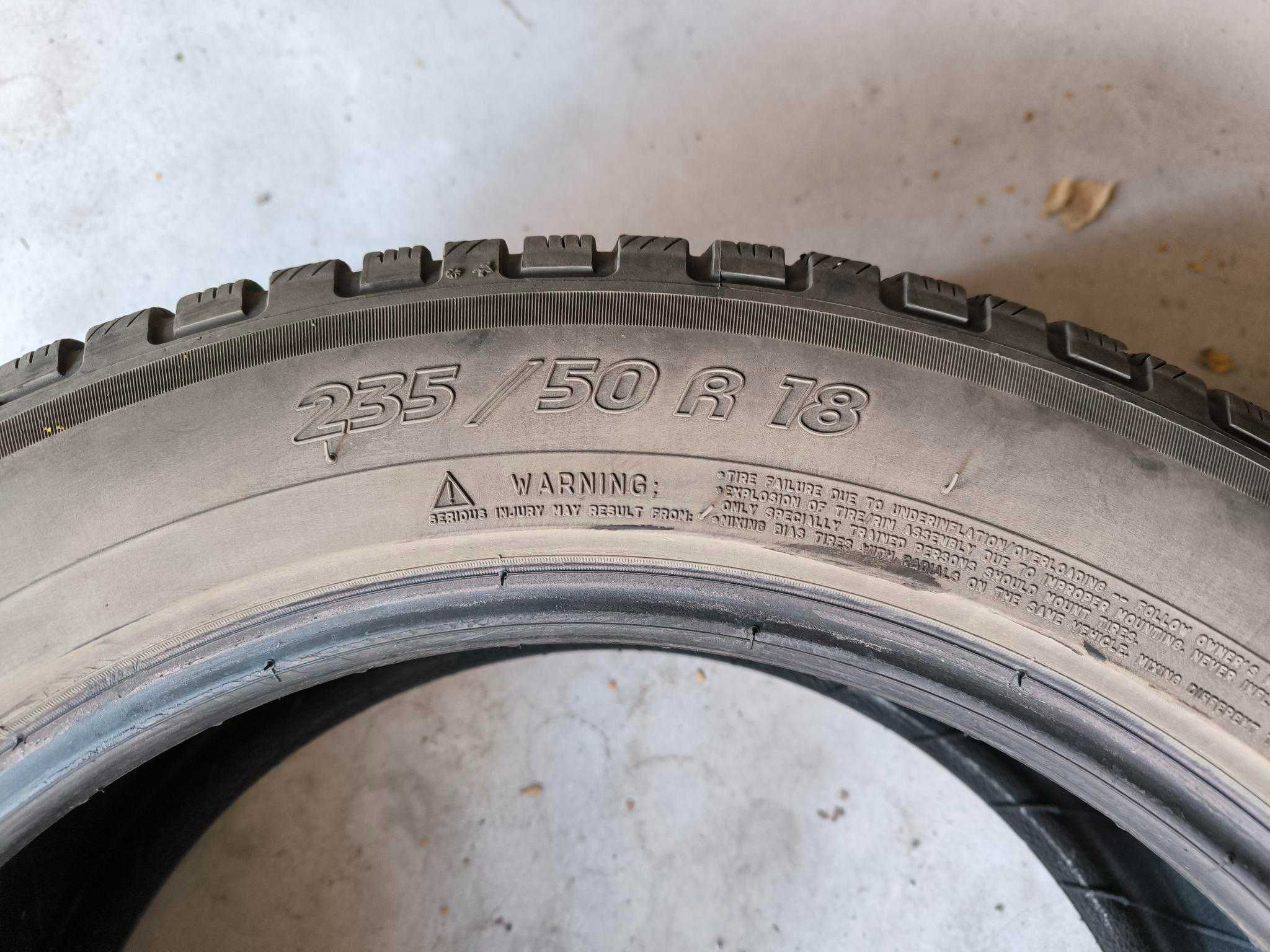 4бр. Зимни гуми Michelin Pilot Alpin 235/50/R18