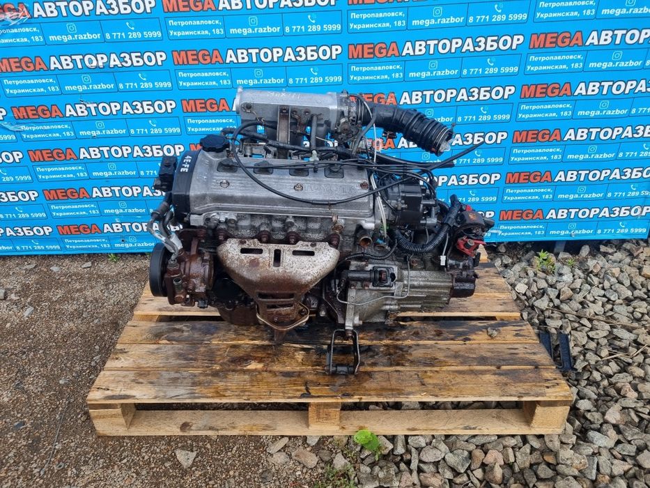 Мотор  4E-FE на тойоту королу