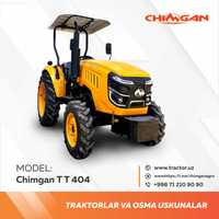 LEGENDA yangi ko'rinishda Traktor CHIMGAN TT 404 Yellow EDITION