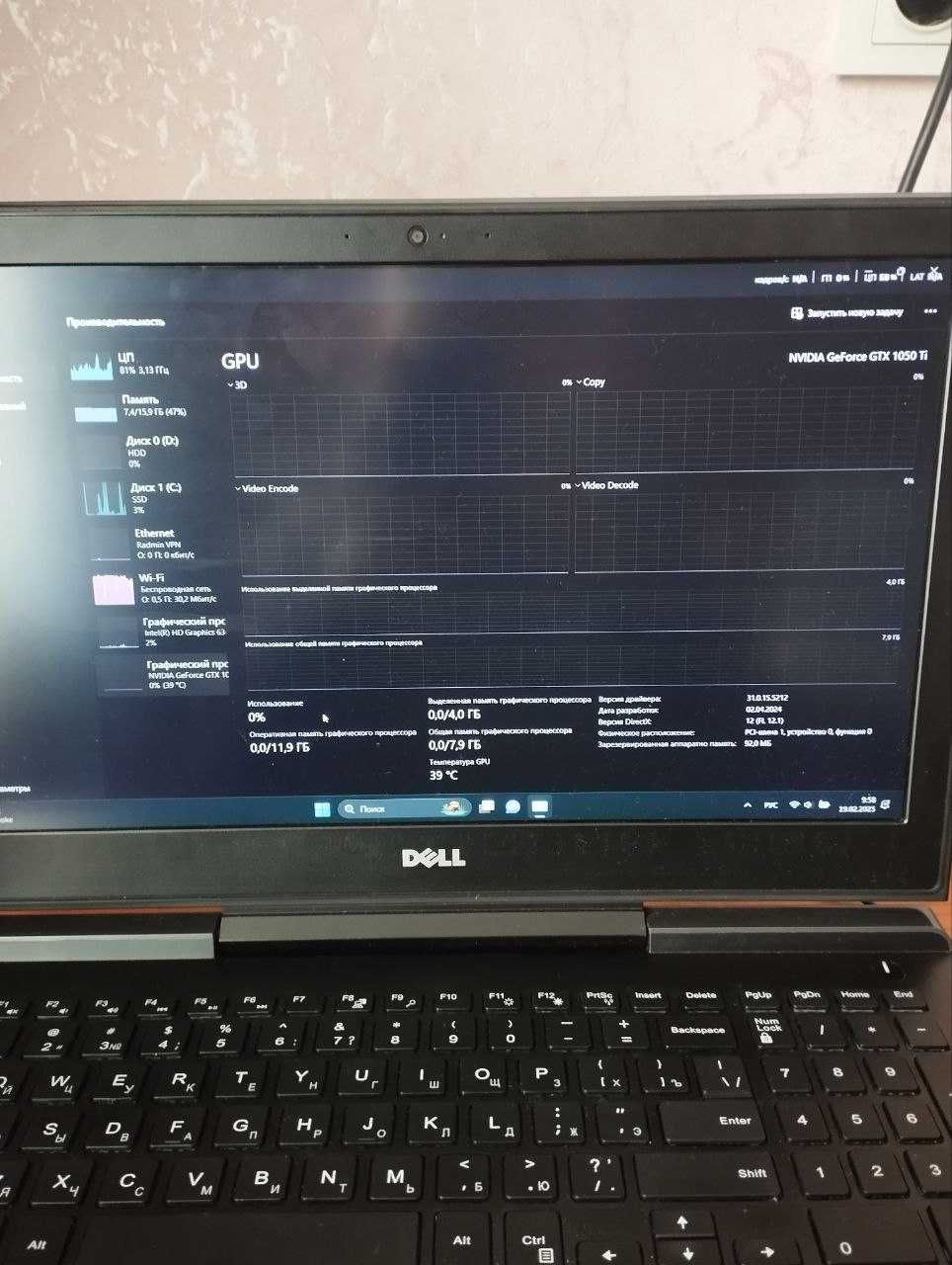 ПРЕМИУМ Ноутбук Dell GTX в подарок мышка, подставка ,сумка
