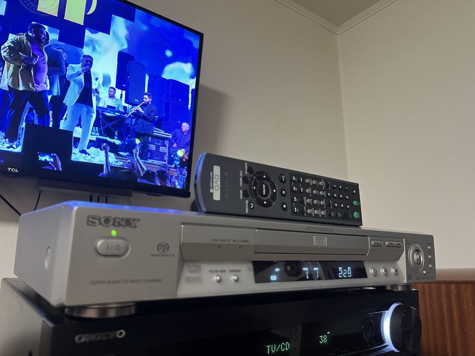 Player Sony DVP-NS705V  Mp3/SACD/Dvd/CD