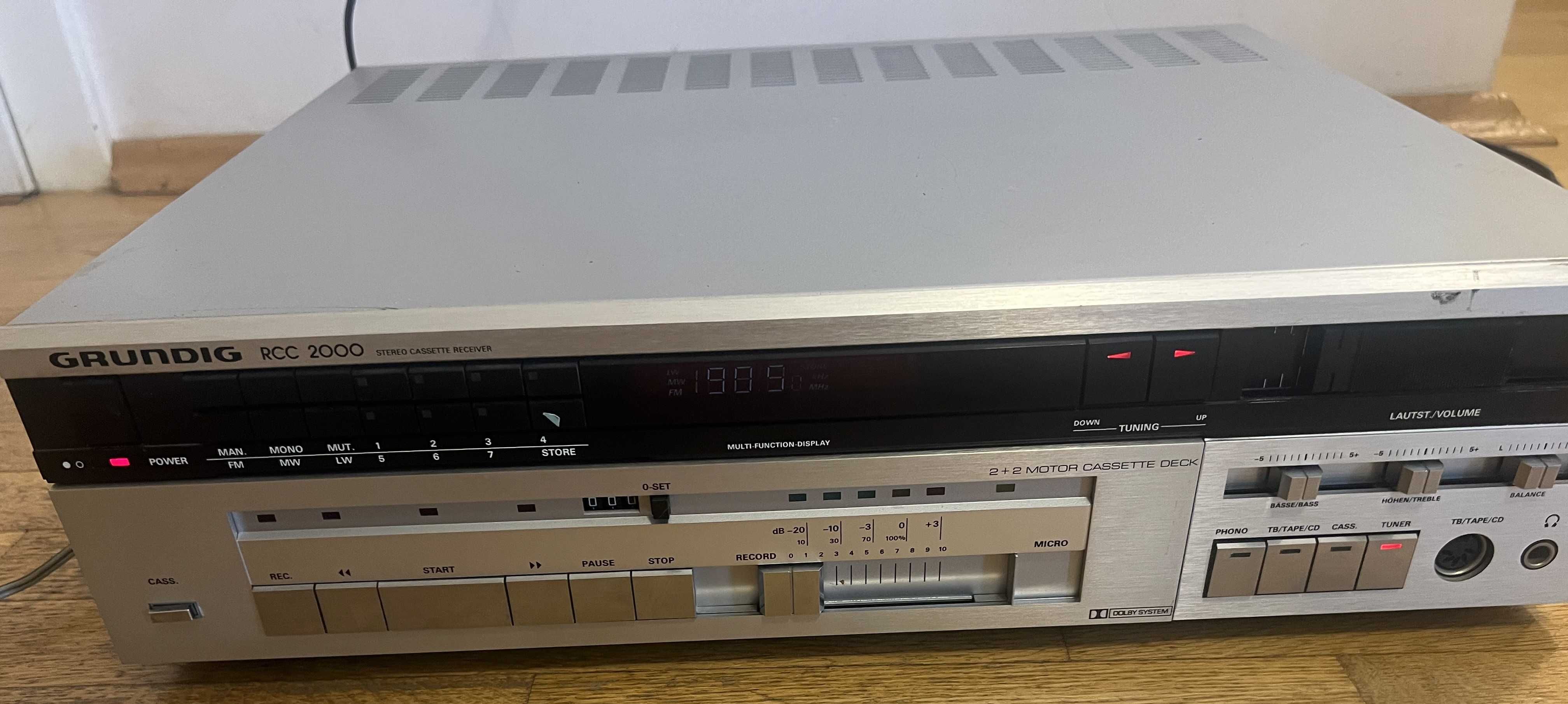 HiFi стерео Дек Ресийвър GRUNDIG RCC 2000